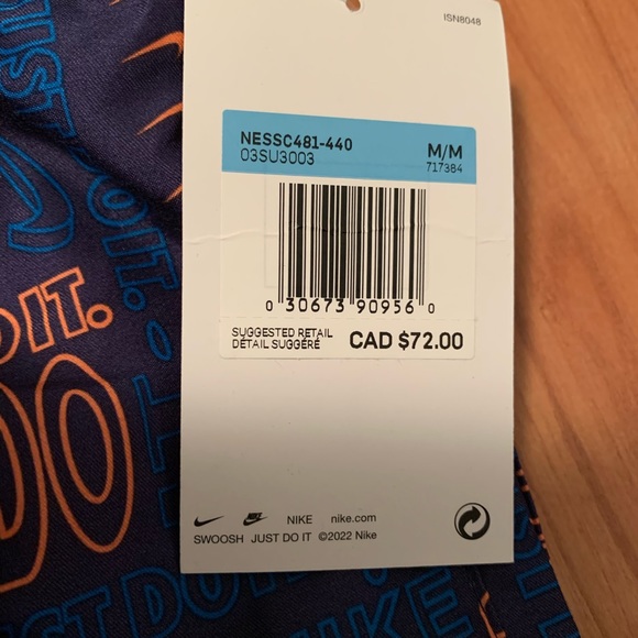 New Men’s Nike Swimming Trunk - Picture 2 of 3